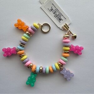 Betsey Johnson candy gummy bear bracelet